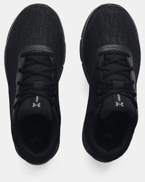 Women's UA Shadow Running Shoes in Black image number 2